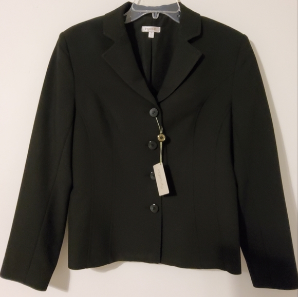 Ingenuity Jackets & Blazers - NWT!  Ingenuity Women's Long Sleeve Black Blazer Size 10